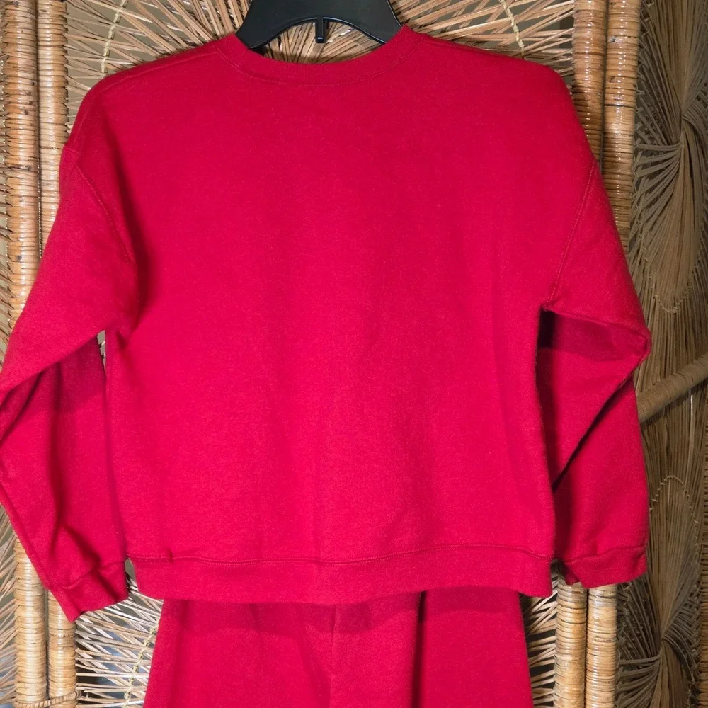 Hanes vibrant red